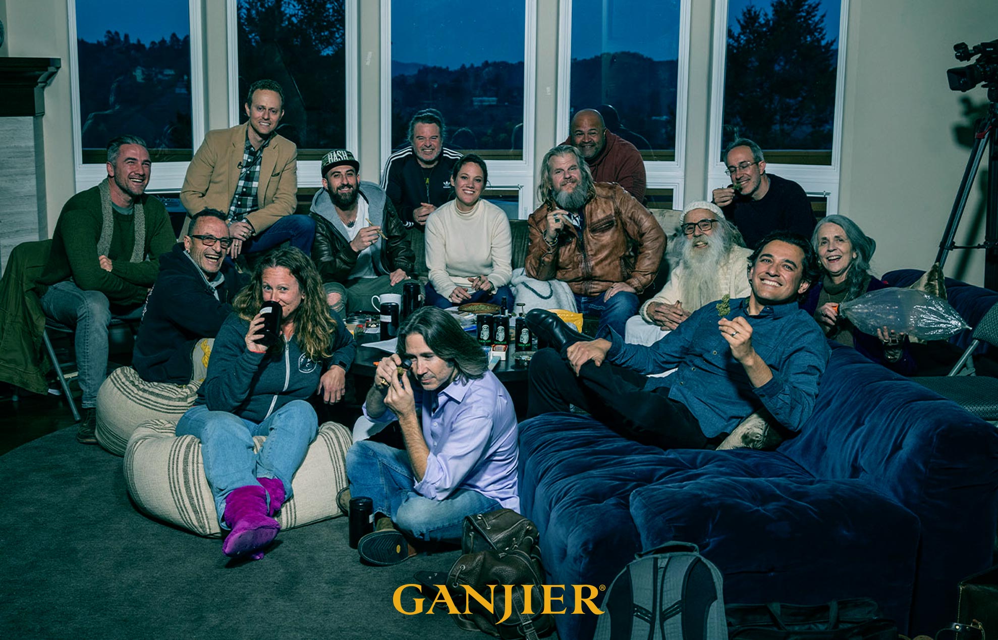 the ganjier council at a group meeting